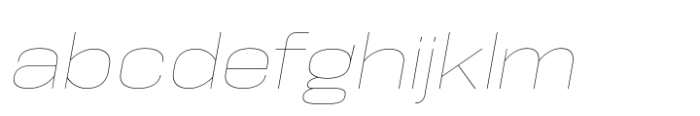 Hype 1800 Hairline Italic FONT