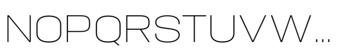 Hype 1800 Thin Font UPPERCASE