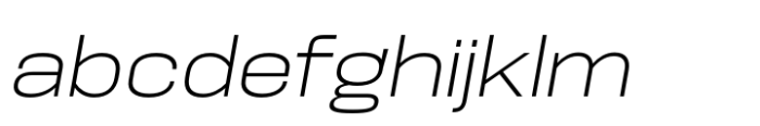 Hype 1800 XLight Italic FONT