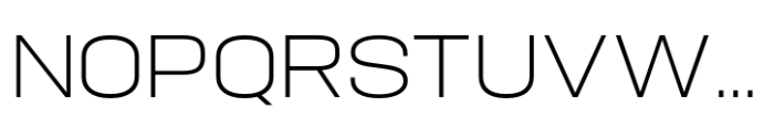 Hype 1800 XLight Font UPPERCASE