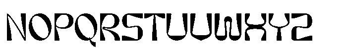 Hype Nowa Font UPPERCASE