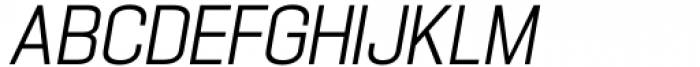 Hype Vol 1 1300 Book Italic Font UPPERCASE