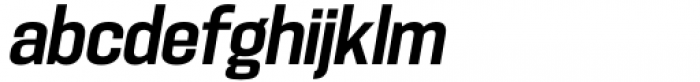Hype Vol 1 1300 Semi Bold Italic Font LOWERCASE