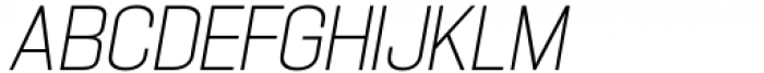 Hype Vol 1 1300 XLight Italic Font UPPERCASE