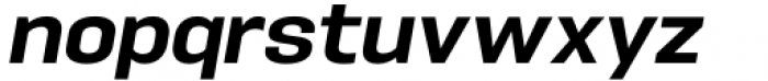 Hype Vol 1 1600 Semi Bold Italic Font LOWERCASE