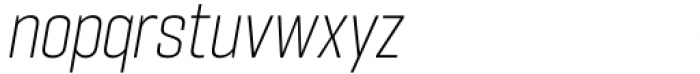 Hype vol 2 1100 XLight Italic Font LOWERCASE
