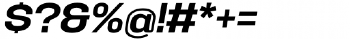 Hype vol 2 1700 Semi Bold Italic Font OTHER CHARS
