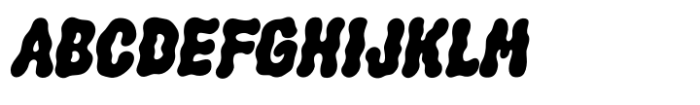 Hyper Bleach Regular Font UPPERCASE