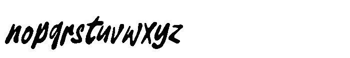 Hyper Outside Font LOWERCASE