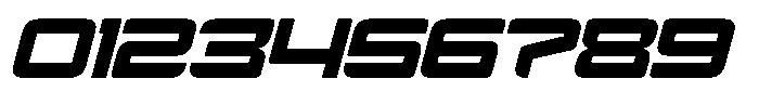 Hyper Sport Italic Font OTHER CHARS