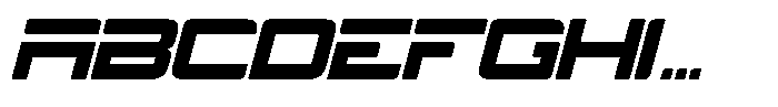 Hyper Sport Italic FONT