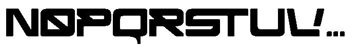 Hyper Sport Regular Font UPPERCASE