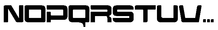 Hyper Sport Regular Font LOWERCASE