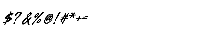 Hyper Squad Regular Font OTHER CHARS