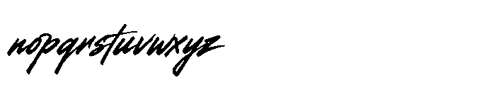 Hyper Squad Regular Font LOWERCASE