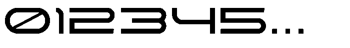Hyper Vortex Regular Font OTHER CHARS