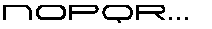 Hyper Vortex Regular Font UPPERCASE