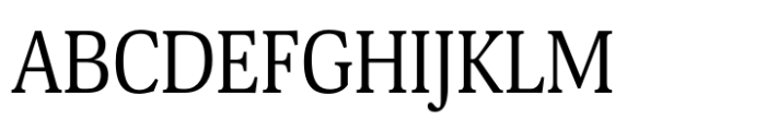 Hyperon Narrow Regular Font UPPERCASE