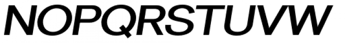 Hypersans Bold Italic Font UPPERCASE