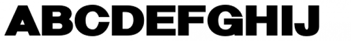 Hypersans Chunky Font UPPERCASE