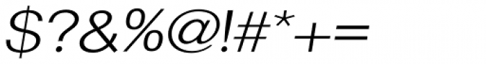 Hypersans Regular Italic Font OTHER CHARS