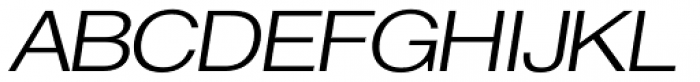 Hypersans Regular Italic Font UPPERCASE