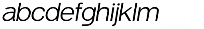 Hypersans Regular Italic Font LOWERCASE