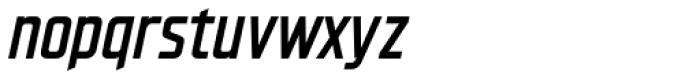 Hyperspace Race Condensed Bold Italic Font LOWERCASE