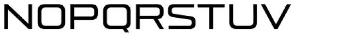 Hyperspace Race Expanded Font UPPERCASE
