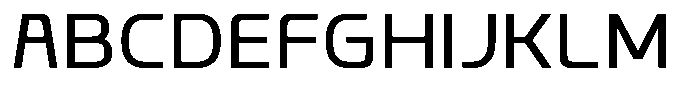 Hyperstellar Font UPPERCASE
