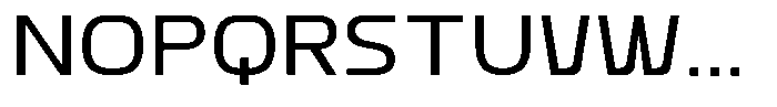 Hyperstellar Font UPPERCASE