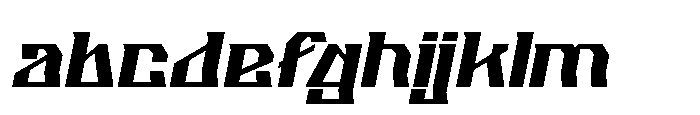 Hypflaze Italic FONT