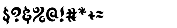 Hypnotique Color Font OTHER CHARS