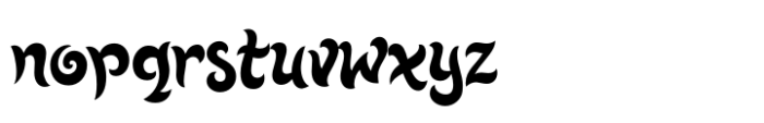 Hypnotique Color Font LOWERCASE