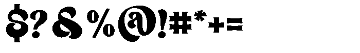 Hyporia Font OTHER CHARS