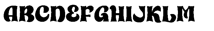 Hyporia Font UPPERCASE