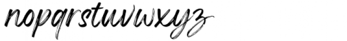 Hysteria Rollers Script Font LOWERCASE