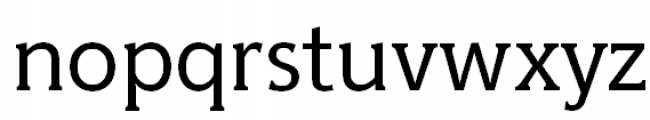Hybrid Medium Font LOWERCASE