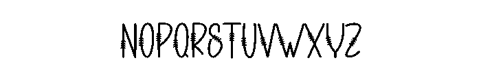 I Love Valentine Font UPPERCASE
