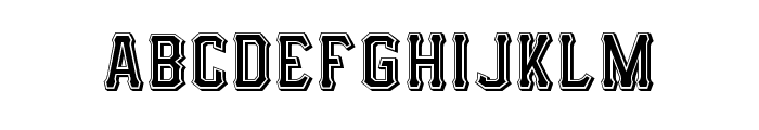 I.F.C. HOTROD TYPE Font LOWERCASE