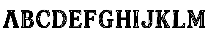 Iael Regular Font UPPERCASE