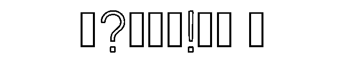 Iakob Regular Font OTHER CHARS