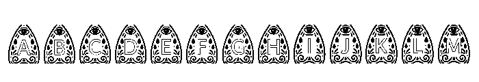 Ian Regular Font UPPERCASE