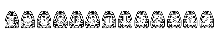 Ian Regular Font UPPERCASE