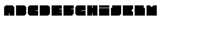 iamblock Regular Font LOWERCASE