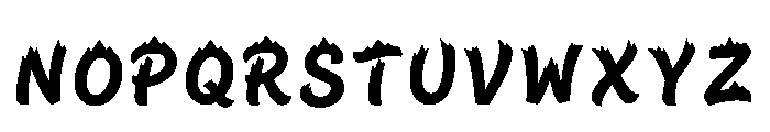 Ibaa Regular Font UPPERCASE