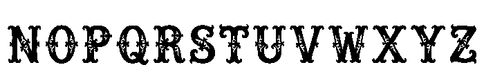 Iberis Regular Font UPPERCASE