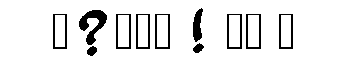 Ibrahim Regular Font OTHER CHARS