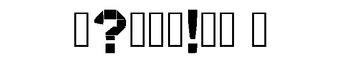 Ibram Regular Font OTHER CHARS