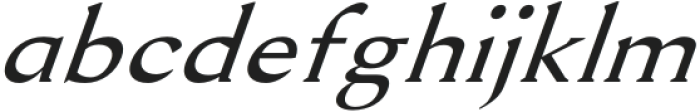 Ibero regular otf (400) Font LOWERCASE